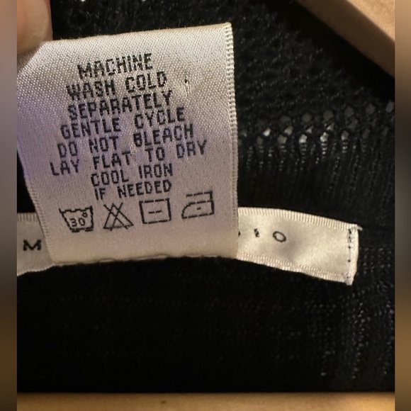 Max Studio women’s small black sweater open cardigan. Excellent condition - Picture 4 of 4